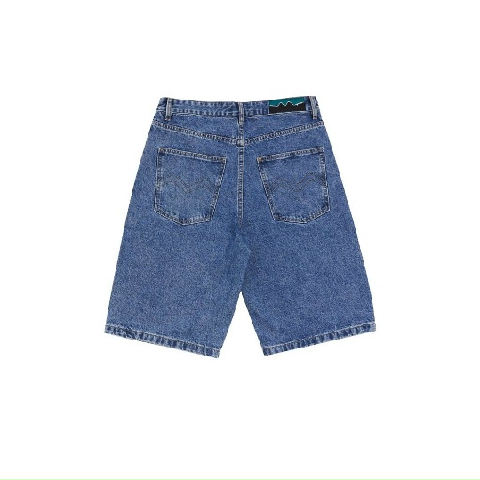 Шорты MAGAMAEV Bigger M Shorts Blue Washed