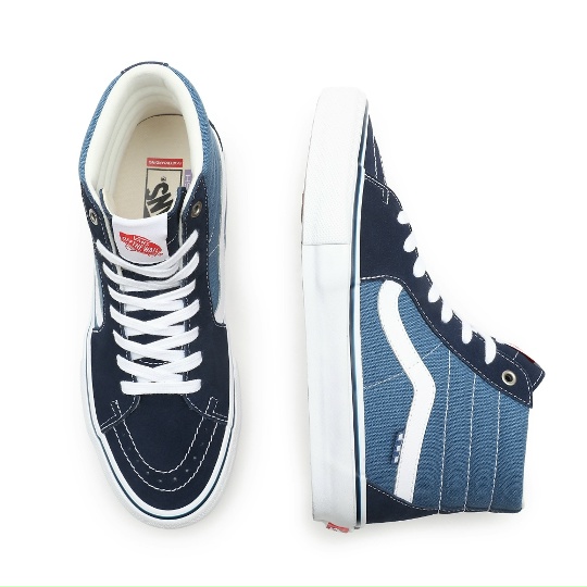 Кеды VANS Skate Sk8-Hi Navy/White