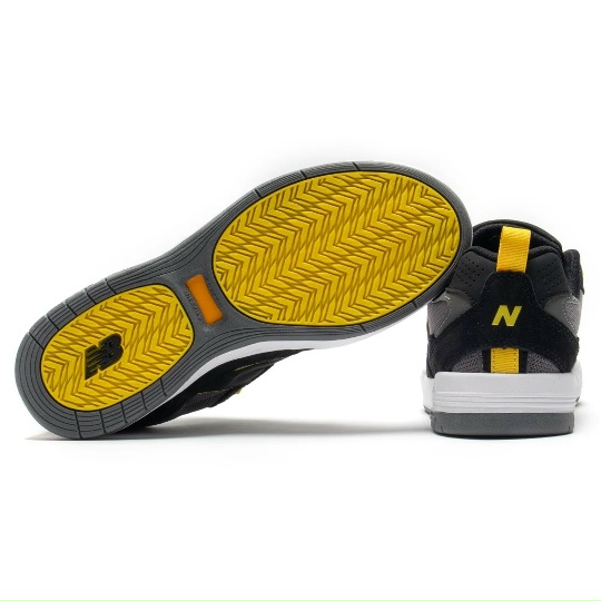 Кеды NEW BALANCE Numeric 808 Tiago Lemos Black/Yellow