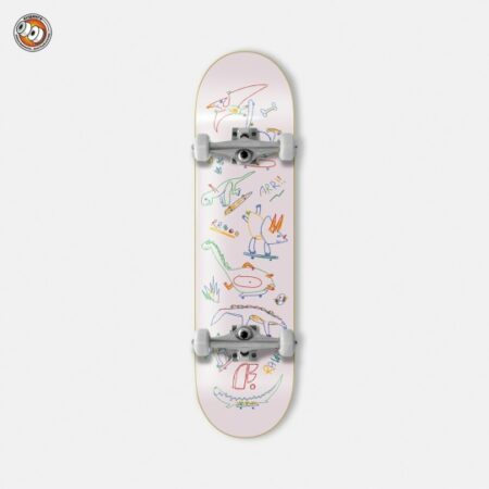 Детский скейт в сборе FOOTWORK Dinos Light Micro