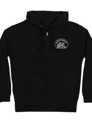 Толстовка INDEPENDENT Trucking Zip Hoodie Black