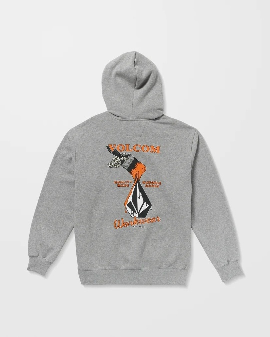 Толстовка VOLCOM Workwear PO Heather Grey