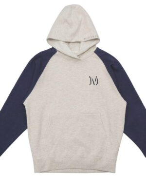 Толстовка MAGAMAEV Script Hoodie Blue/Heather