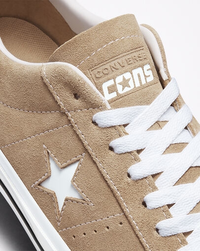 Кеды CONVERSE One Star Pro OX nomad khaki/black/white