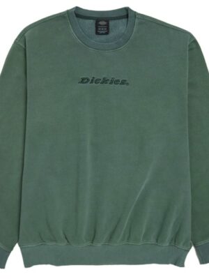 Толстовка DICKIES Jake Hayes Crew Pigment Washed Pine