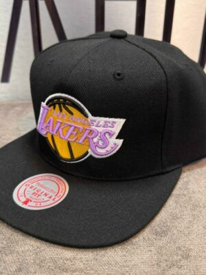 Кепка MITCHELL & NESS Core Basics Snapback Los Angeles Lakers Black