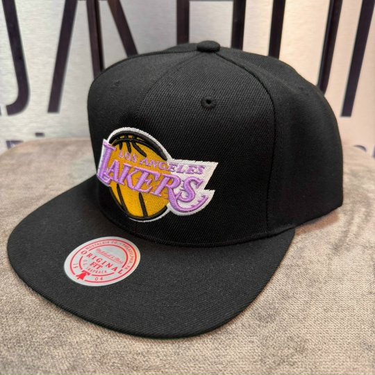 Кепка MITCHELL & NESS Core Basics Snapback Los Angeles Lakers Black