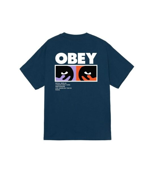 Футболка OBEY Obey Always Watching Harbor Blue