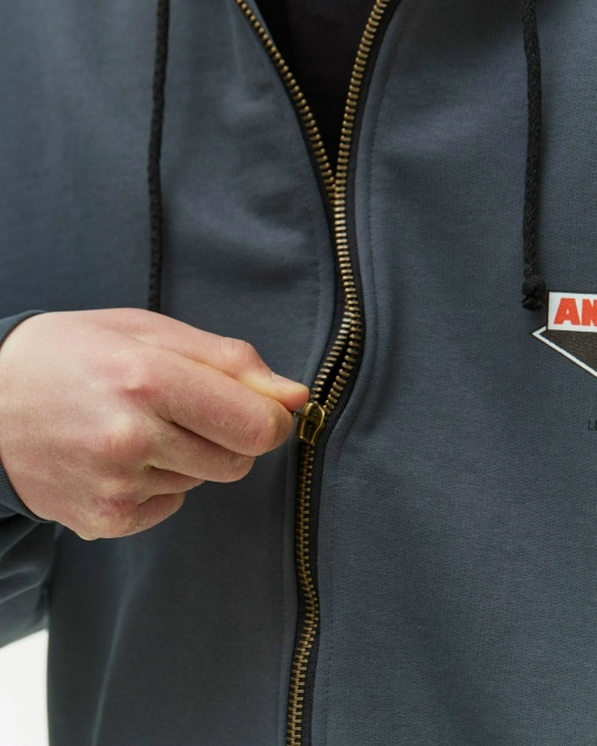 Толстовка ANTEATER Hoodie Zip Grey