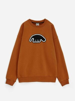 Толстовка ANTEATER Crewneck Terrakot Black Logo