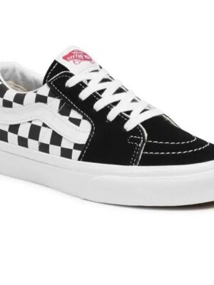 Кеды VANS Sk8-Low (Canvas/Suede) Black Checkerboard