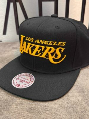 Кепка MITCHELL & NESS Wool Solid 2 LA Lakers Black
