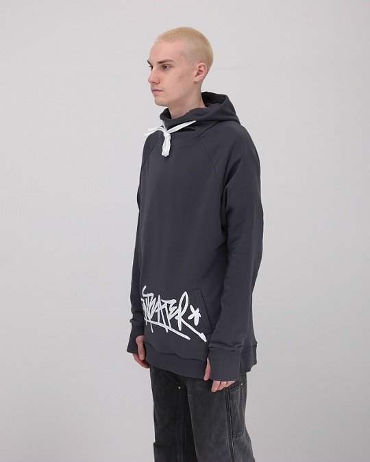 Толстовка ANTEATER Hoodie Grey Tag