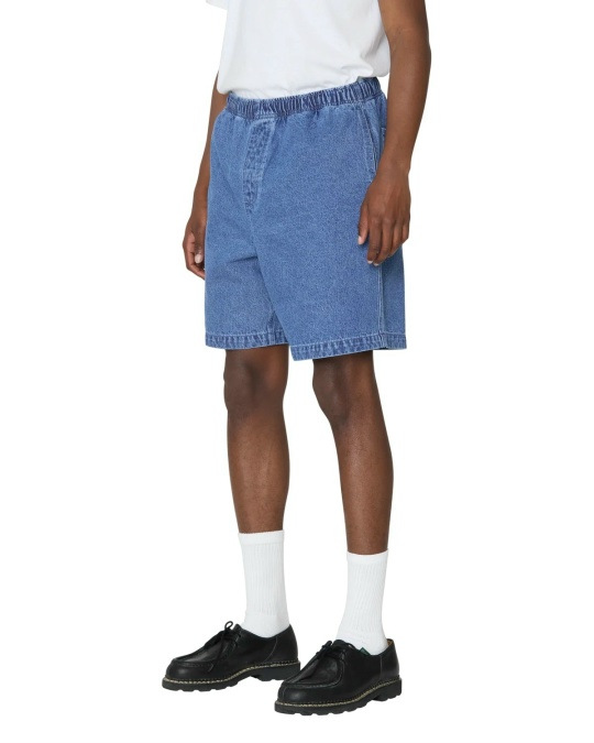 Шорты OBEY Easy Denim Short Light Indigo