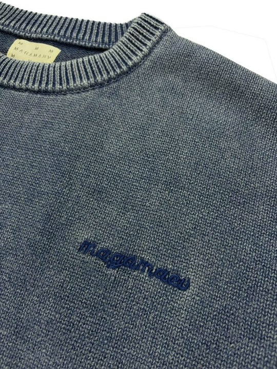 Свитер MAGAMAEV Default Knit Blue/Dye