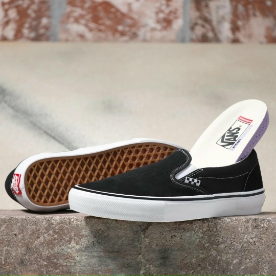 Кеды VANS Skate Slip-On Black/White