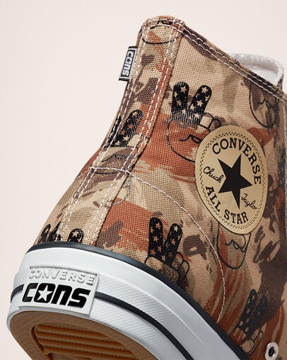 Кеды CONVERSE CTAS PRO HI hamadan/pinecone brown/black