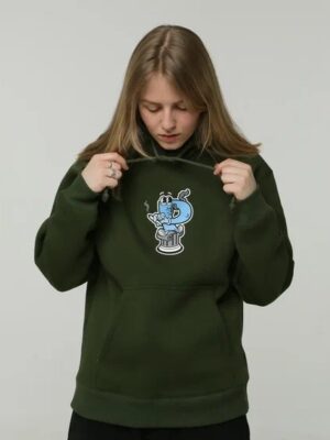 Толстовка POSTAMENTS Smoker HD Green