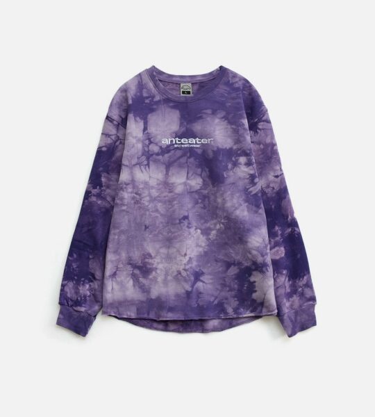 Толстовка ANTEATER Hoodlong Tie Dye Violet