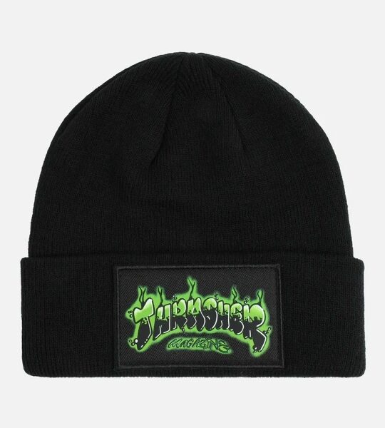 Шапка THRASHER Airbrush Patch Beanie Black