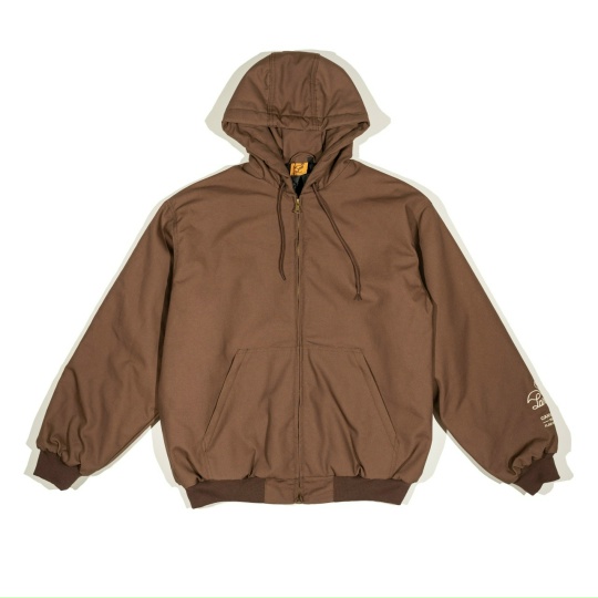Куртка LARRY Canvas Jacket Insulation Brown