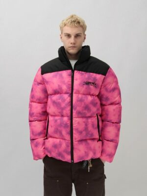 Куртка ANTEATER Downjacket Tie Dye Pink