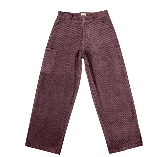 Брюки MAGAMAEV Cord Work Pant Purple Brown