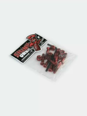 Винты FOOTWORK Shiny Red 1"
