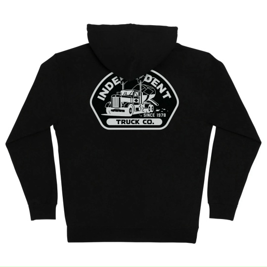 Толстовка INDEPENDENT Trucking Zip Hoodie Black
