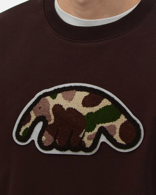 Толстовка ANTEATER Crewneck Brown Camo Logo