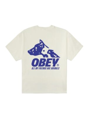 Футболка OBEY Obey Animals Vintage White