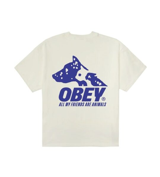Футболка OBEY Obey Animals Vintage White