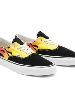 Кеды женские VANS Era (Flame) Black/True White