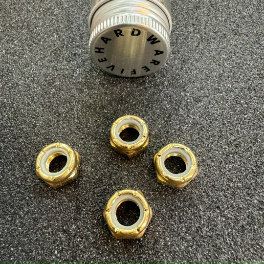 Гайки на оси FIVE HARDWARE Gold Axis