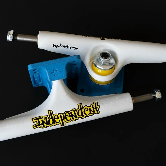 Комплект подвесок (2 шт.) INDEPENDENT Stage 4 Pro Mark Gonzales Flat White Blue Standard 146