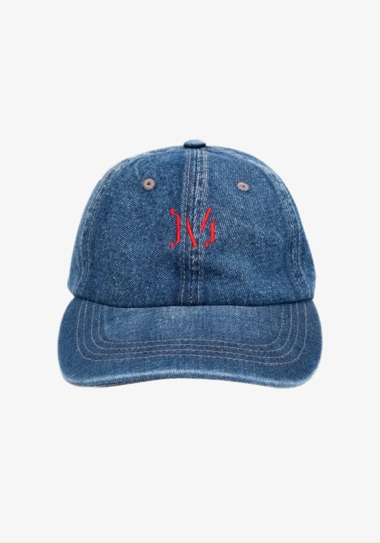 Кепка MAGAMAEV Script Denim Cap