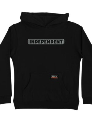 Подростковая толстовка INDEPENDENT Bar Logo Reflective Youth Black