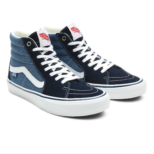 Кеды VANS Skate Sk8-Hi Navy/White