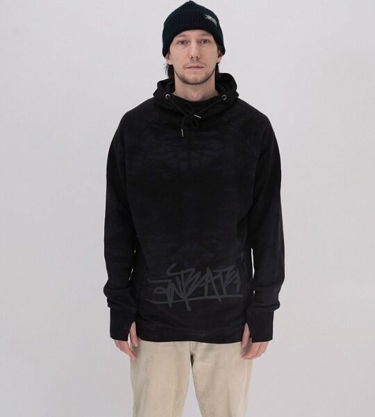 Толстовка ANTEATER Hoodie Tie Dye Black