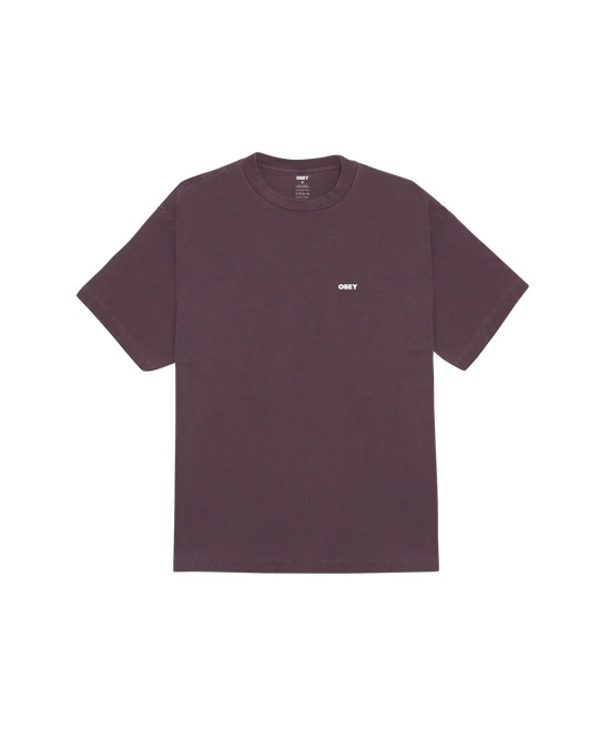 Футболка OBEY Obey Bold Icon Face Pigment Purple Velvet