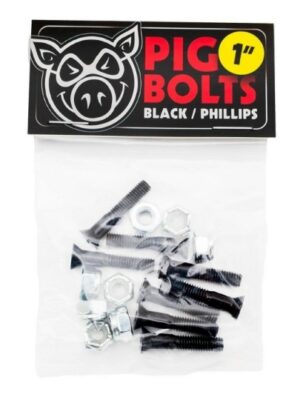 Винты PIG Black 1" Phillips