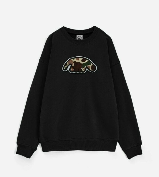 Толстовка ANTEATER Crewneck Black Camo Logo