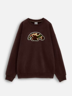 Толстовка ANTEATER Crewneck Brown Camo Logo