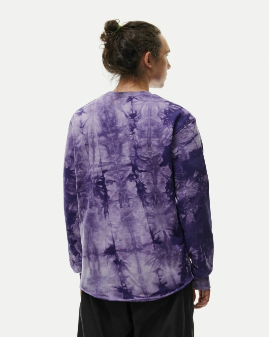 Толстовка ANTEATER Hoodlong Tie Dye Violet