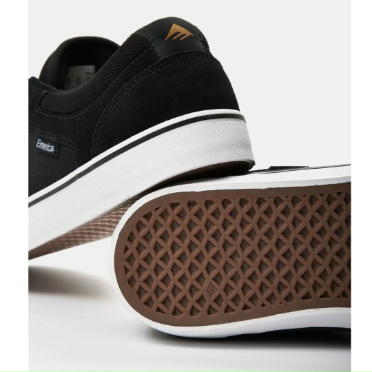 Кеды EMERICA Cadence Black/Gold/White