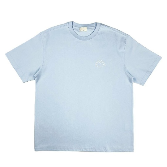 Футболка MAGAMAEV Happy M T-Shirt Light Blue