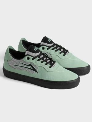 Кеды LAKAI Essex Elite: Mint Grey Black
