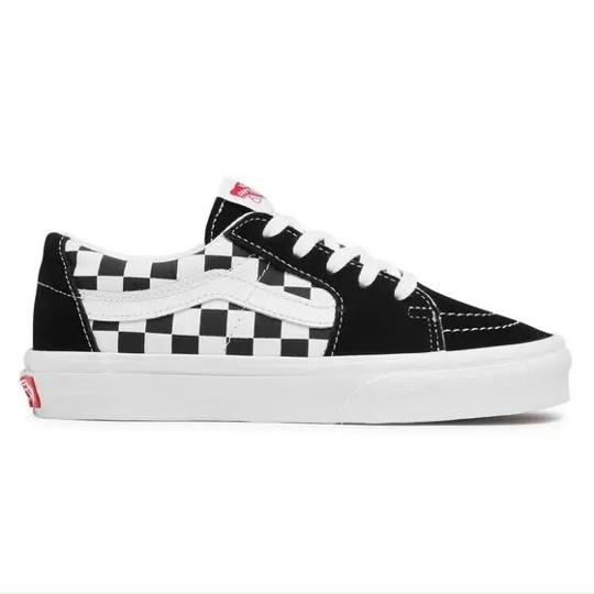 Кеды VANS Sk8-Low (Canvas/Suede) Black Checkerboard