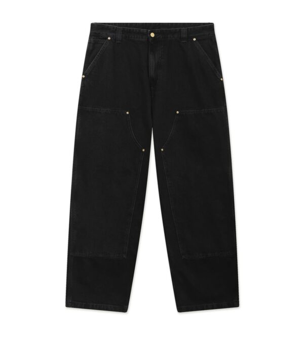 Джинсы CARHARTT WIP Nash Double Knee Pant Black (Stone Washed)