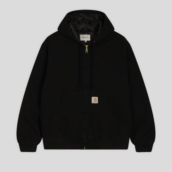Куртка CARHARTT WIP OG Active Jacket Black (Stone Canvas)